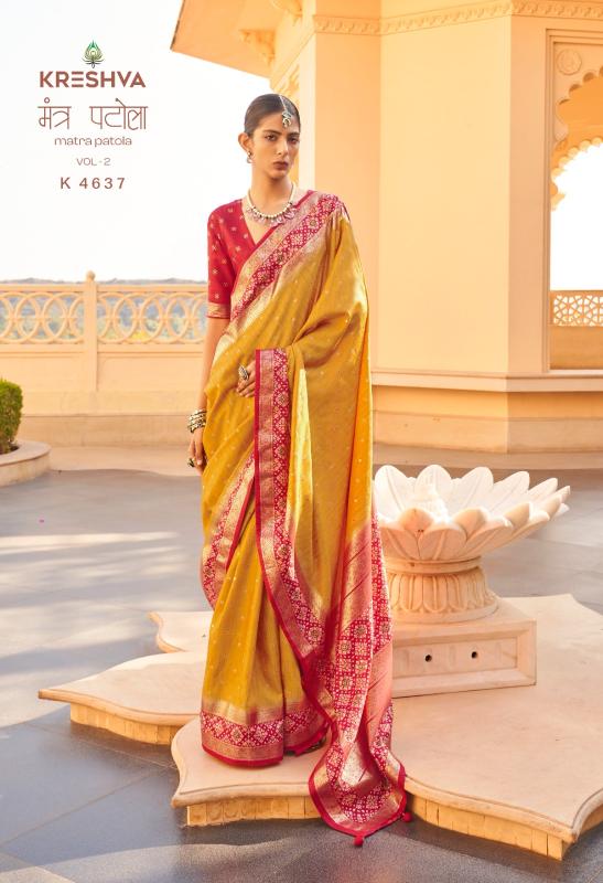 Kreshva mantra patola vol-2 patola sarees bulk